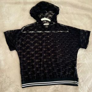 Ginger G Lace Top with Hood